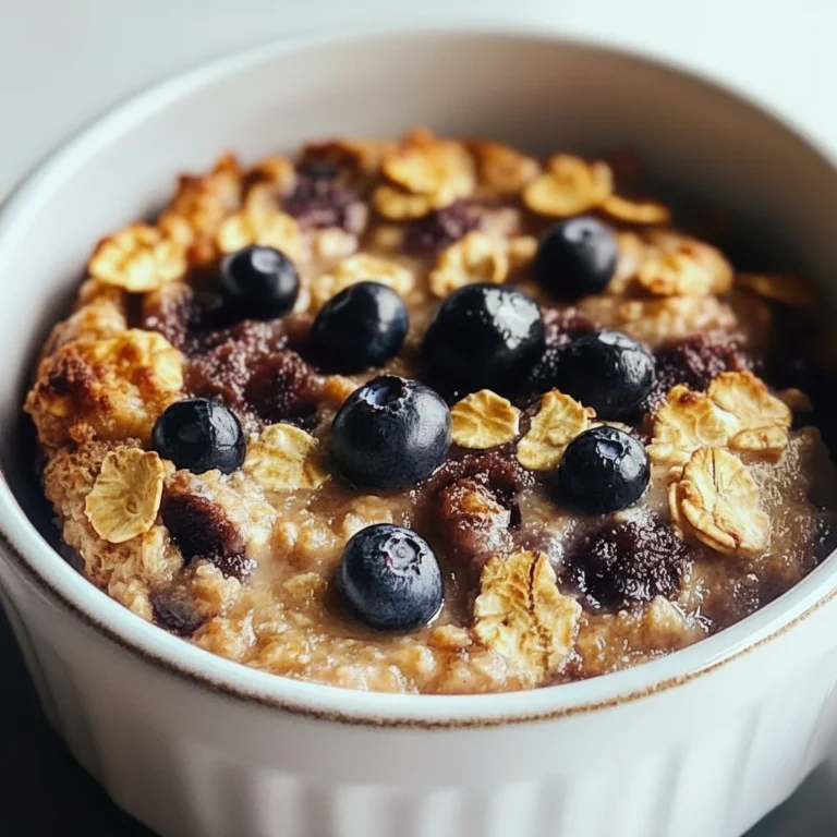 Baked Oats Recipe Cake Breakfast