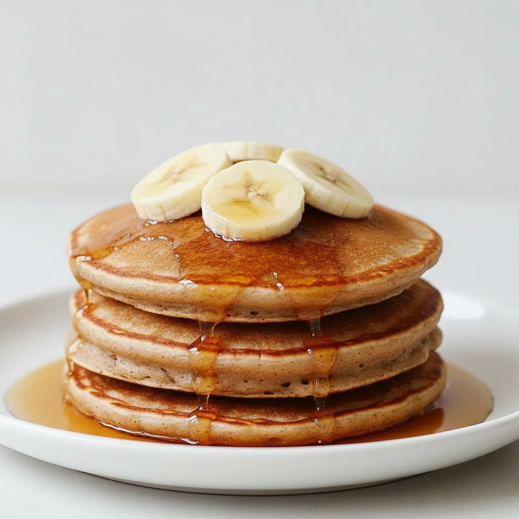 Banana Oat Pancakes Recipe Fluffy