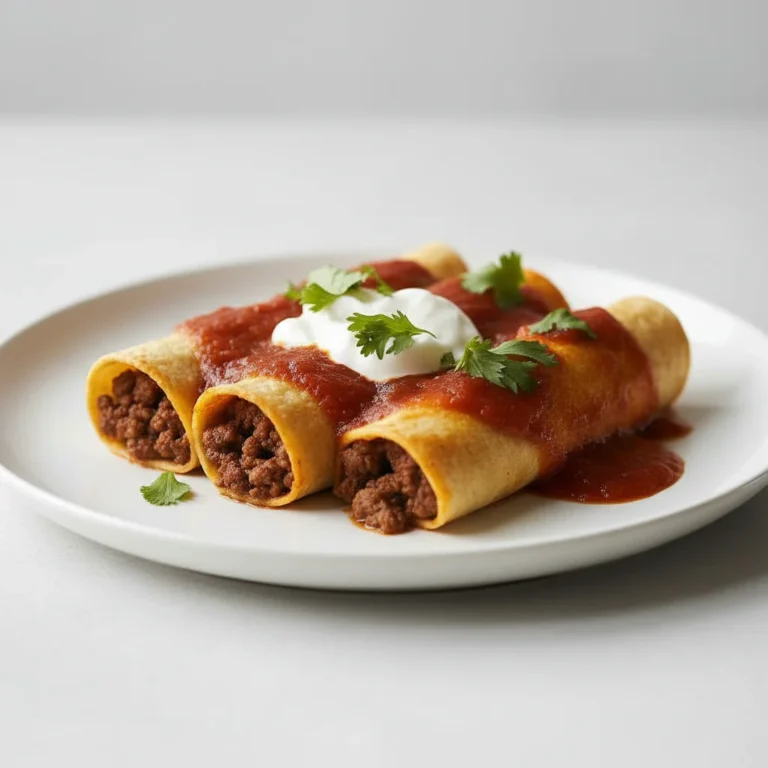 Beef Enchiladas Red Sauce Recipe