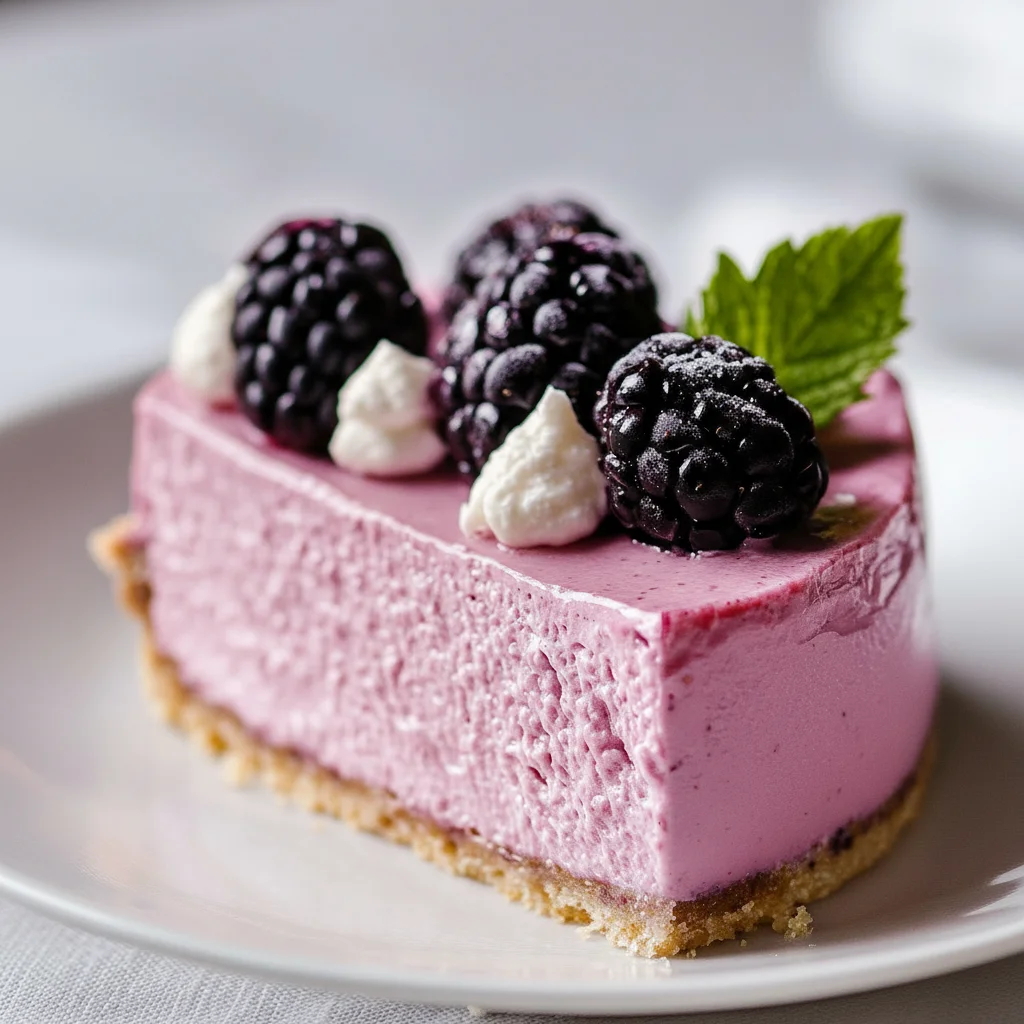 Blackberry Cheesecake Recipe Creamy