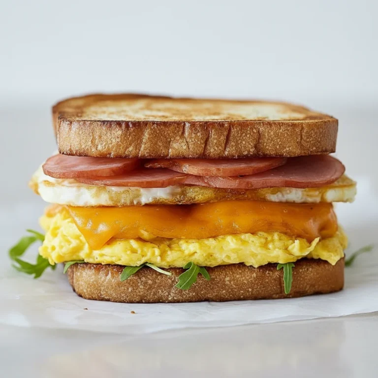Breakfast Sandwich Recipe Morning