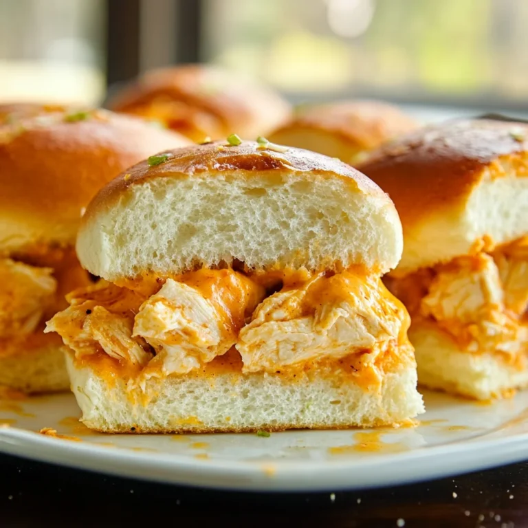 Buffalo Chicken Sliders Recipe Spicy