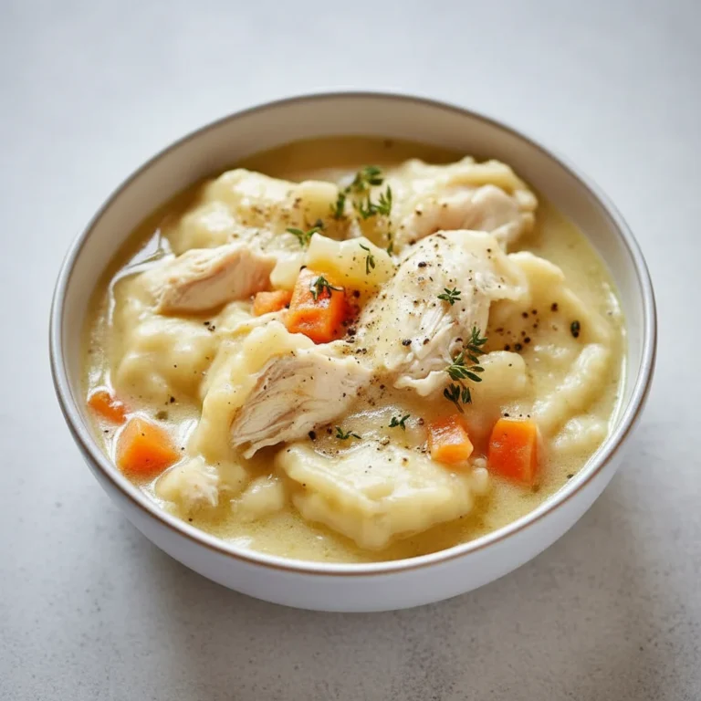 Chicken And Dumplings Recipe Soup