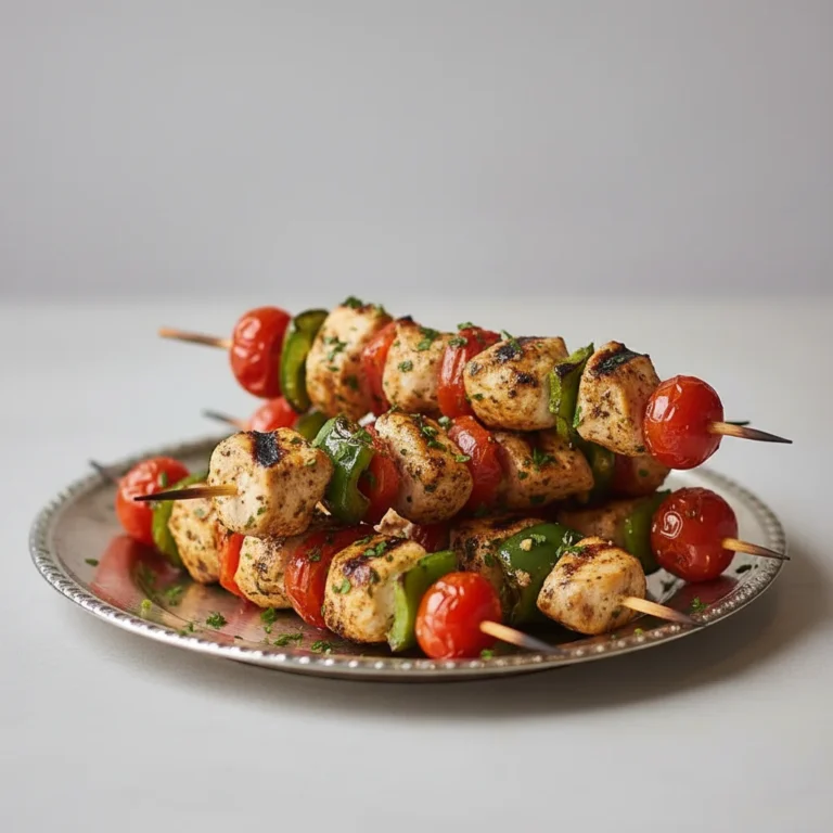 Chicken Kebab Platters Recipe Grilled