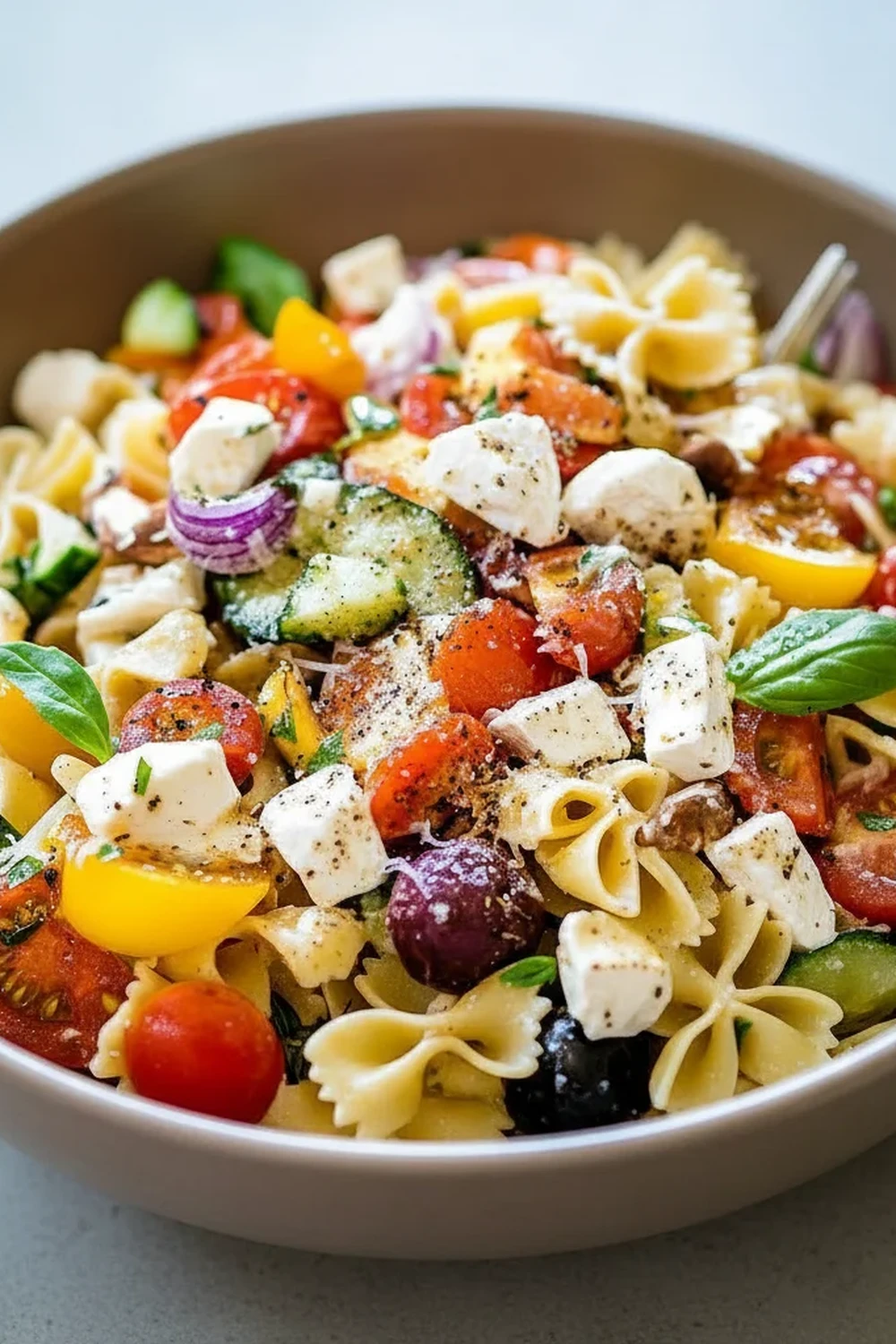 Mediterranean Pasta Salad Recipe