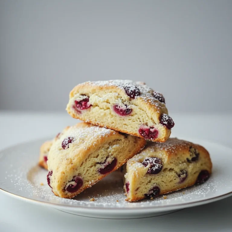 Orange Cranberry Scones Recipe Citrus