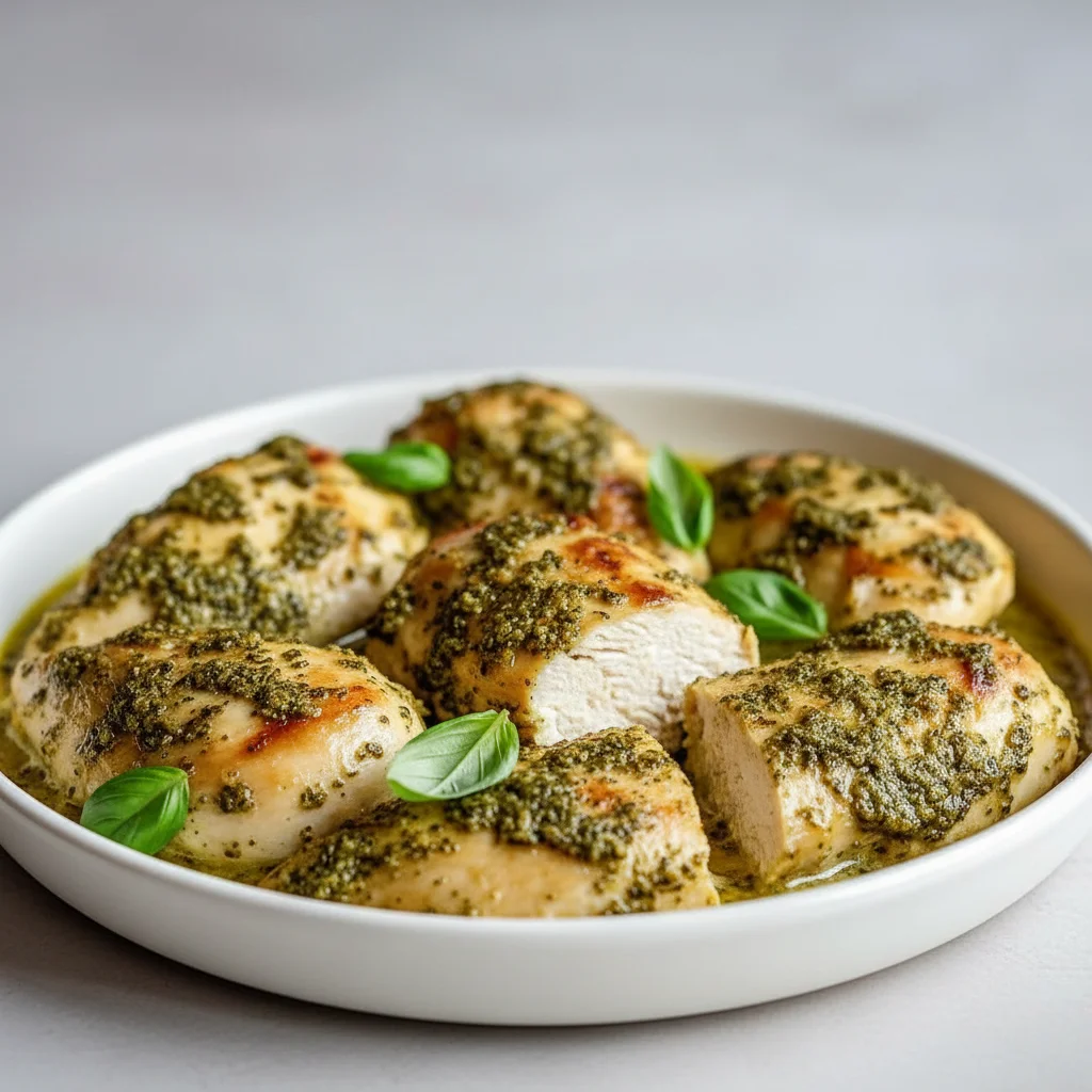 Pesto Chicken Bake Recipe Low Carb