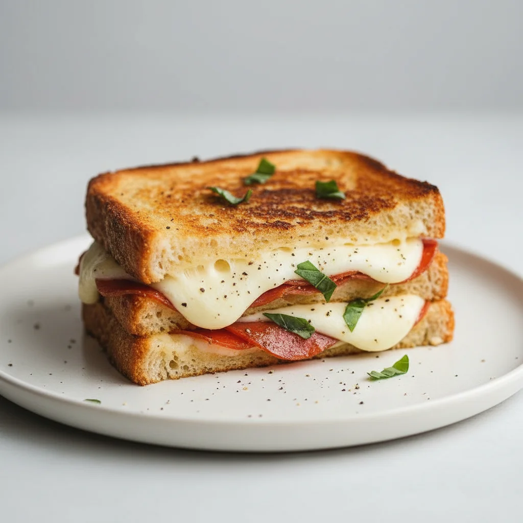 Pizza Grilled Cheese Recipe Melty