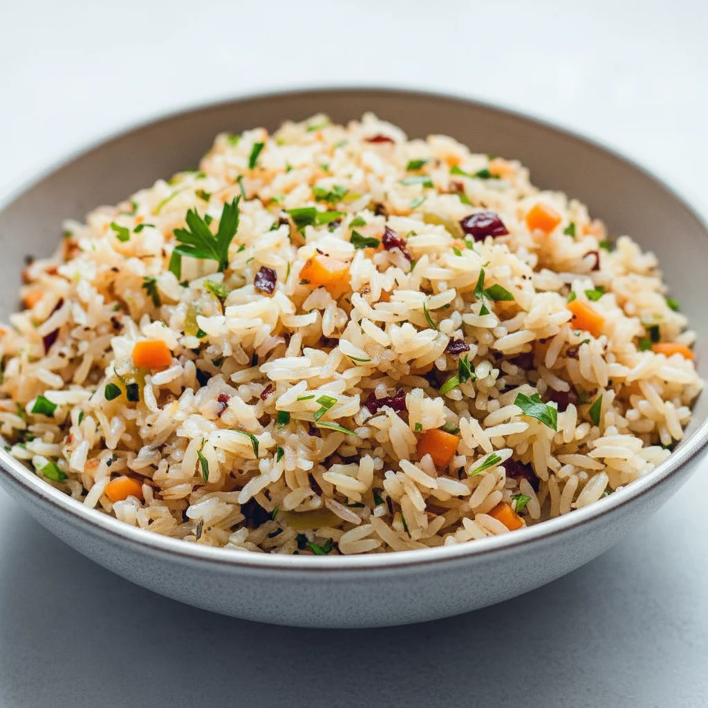 Rice Pilaf Recipe Fluffy Side