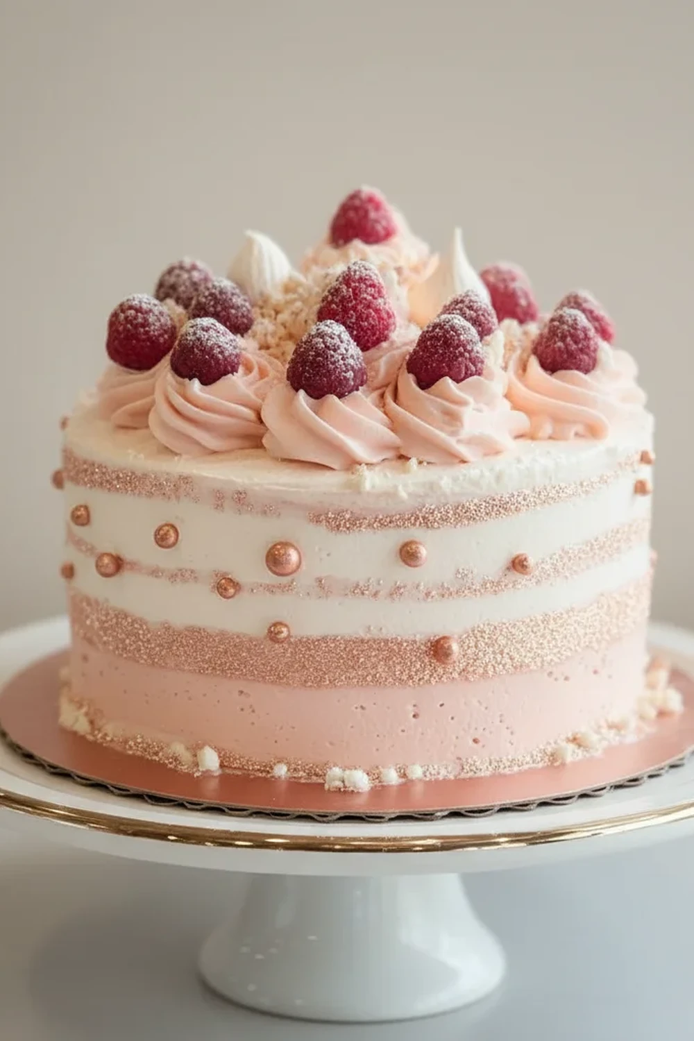 Rose Gold Cake Recipe
