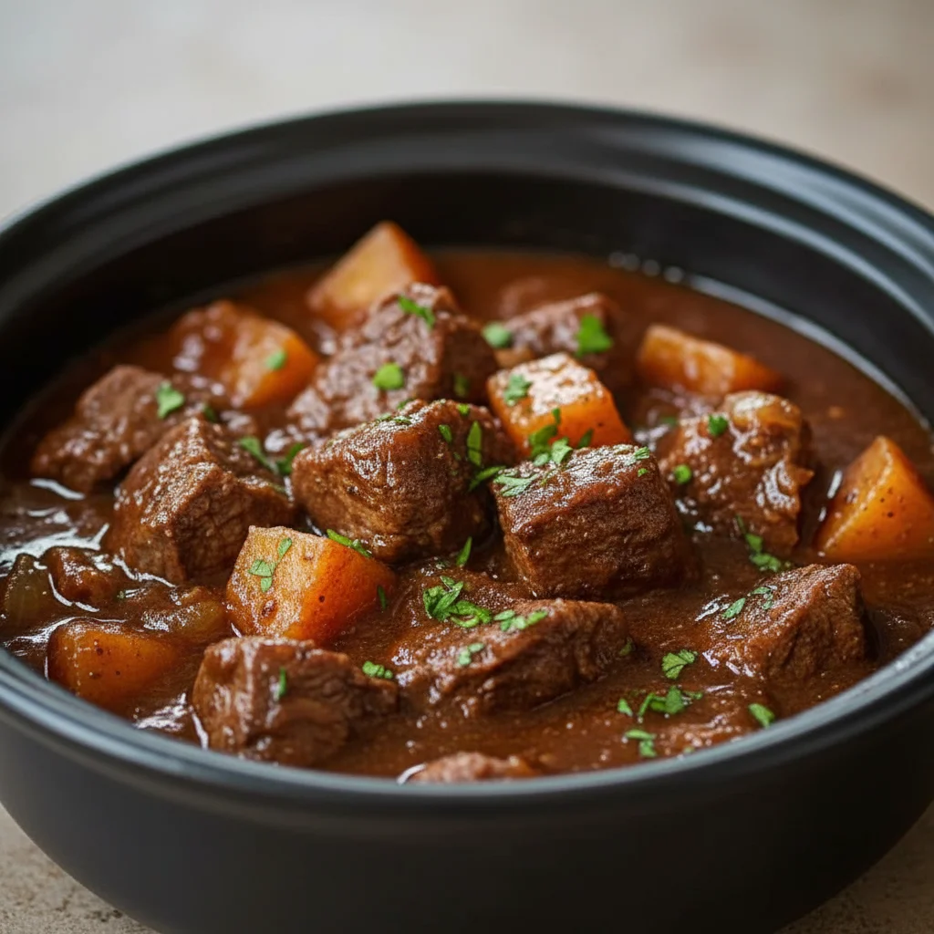 Slow Cooker Beef Stew Recipe Tender