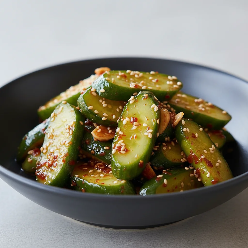 Spicy Cucumbers Recipe Asian Salad