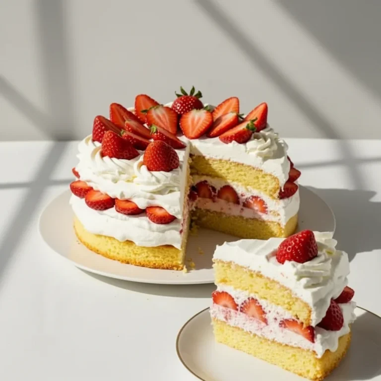 Classic Strawberry Shortcake Dessert