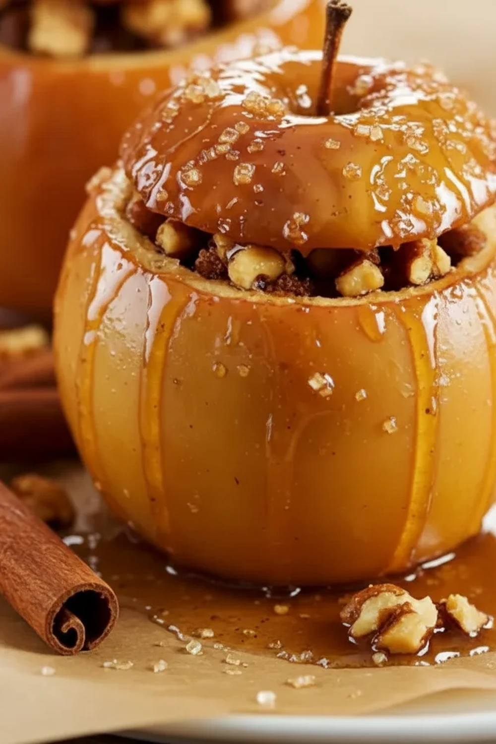Cinnamon Maple Baked Apples