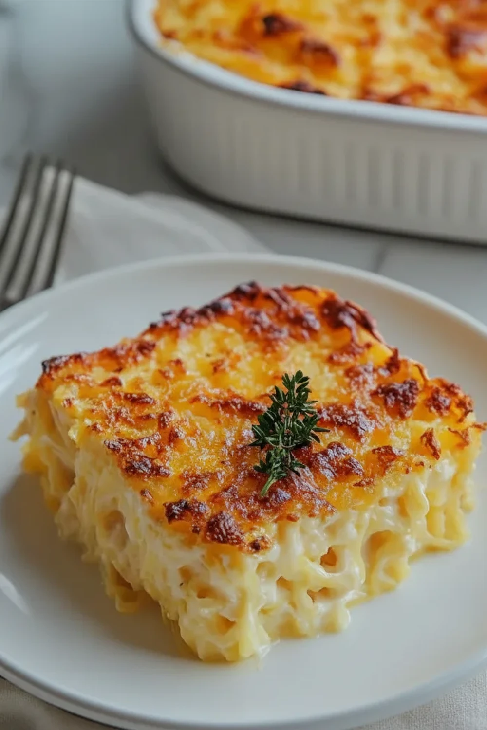 Healthy Spaghetti Squash Au Gratin