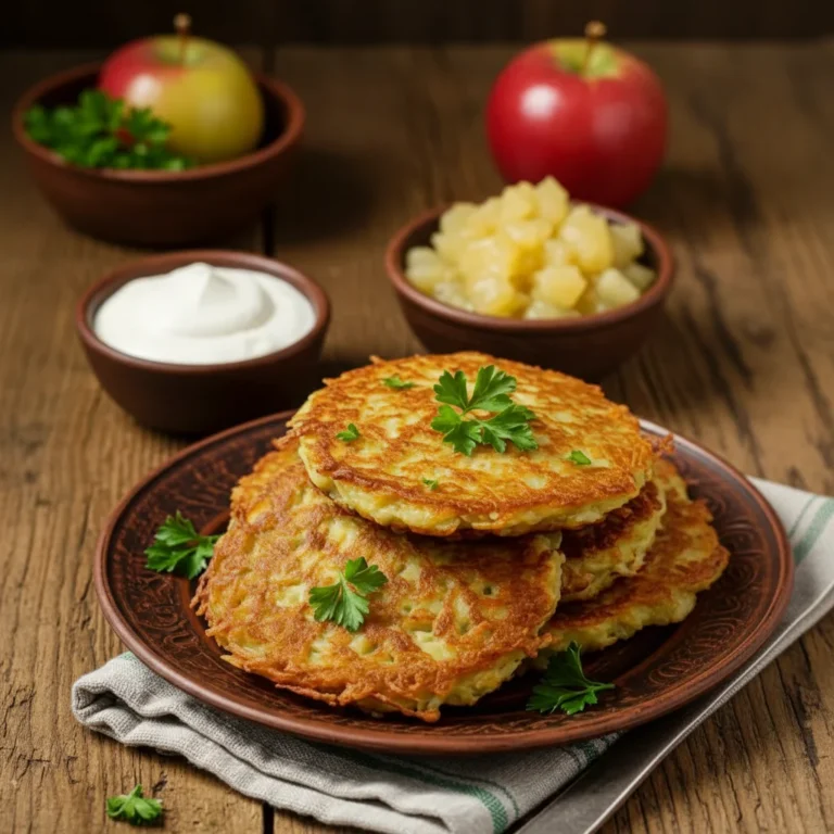 Crispy German Potato Pancakes
