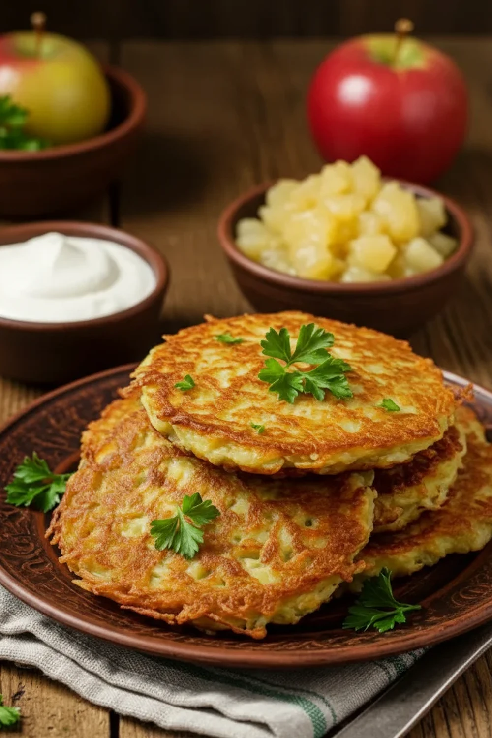 Buttery German Potato Pancakes