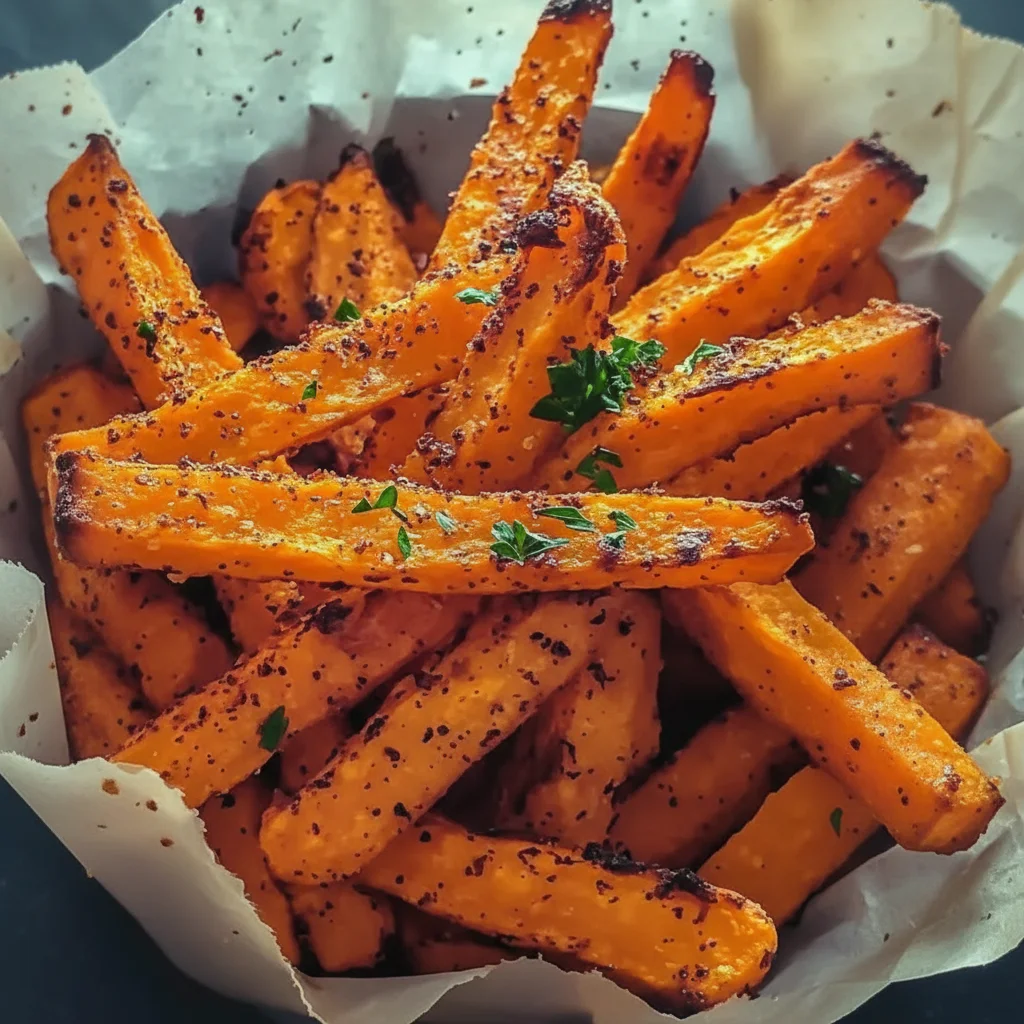 Crispy Oven-Baked Sweet Potato Fries