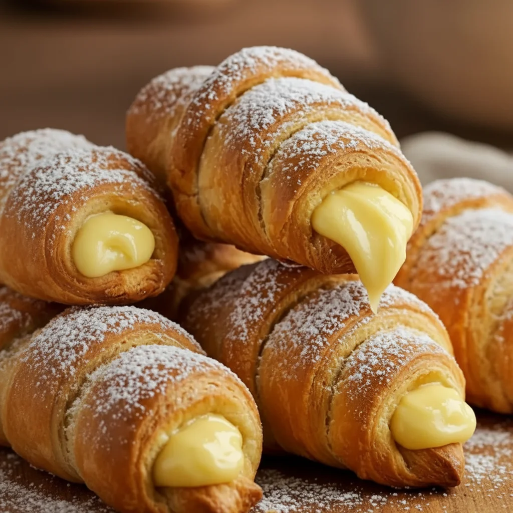 Flaky Crescent Rolls Cheesecake