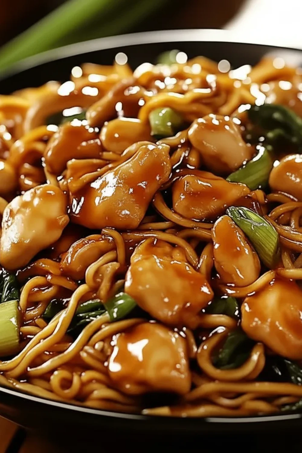 Garlic Chicken Lo Mein