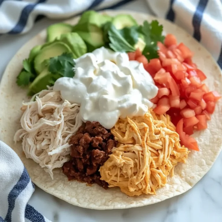 Loaded Seven Layer Chicken Burritos