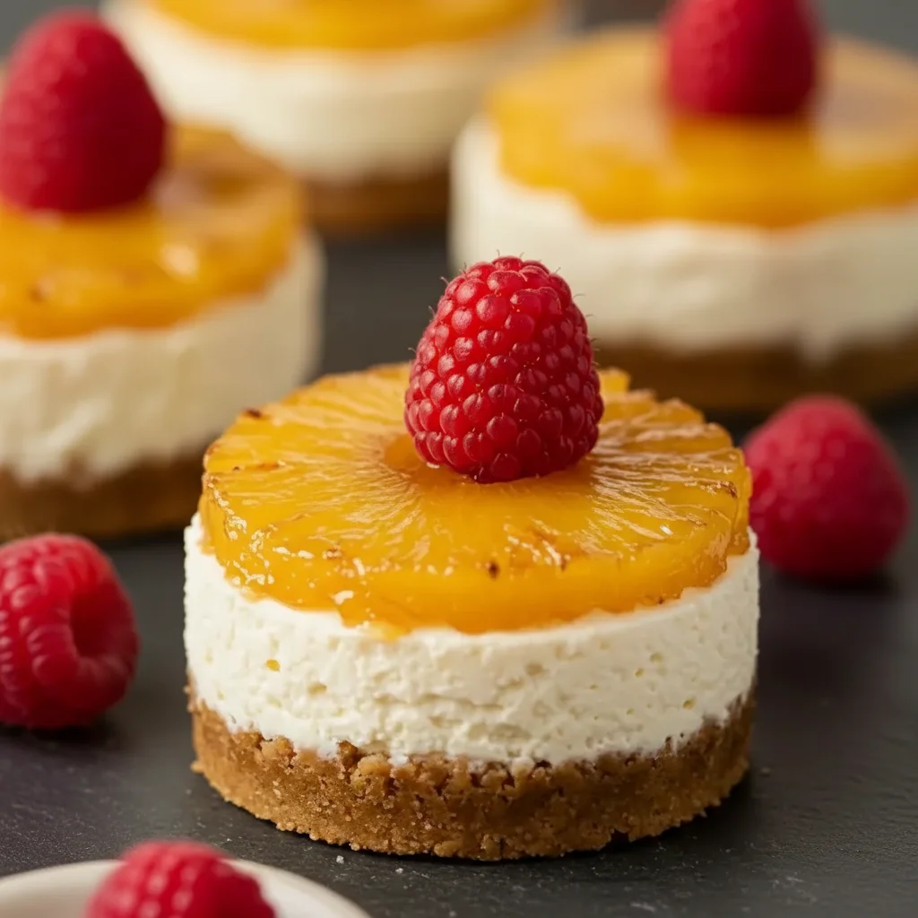 Mini Pineapple Upside-Down Cakes