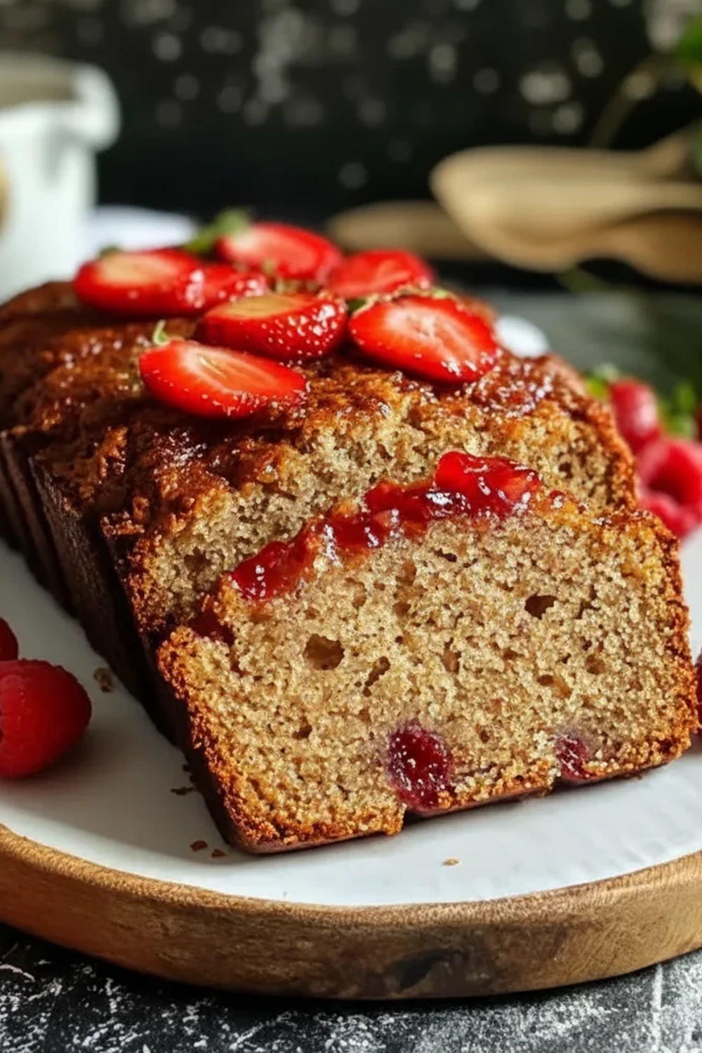 Strawberry Banana Bread Recipe