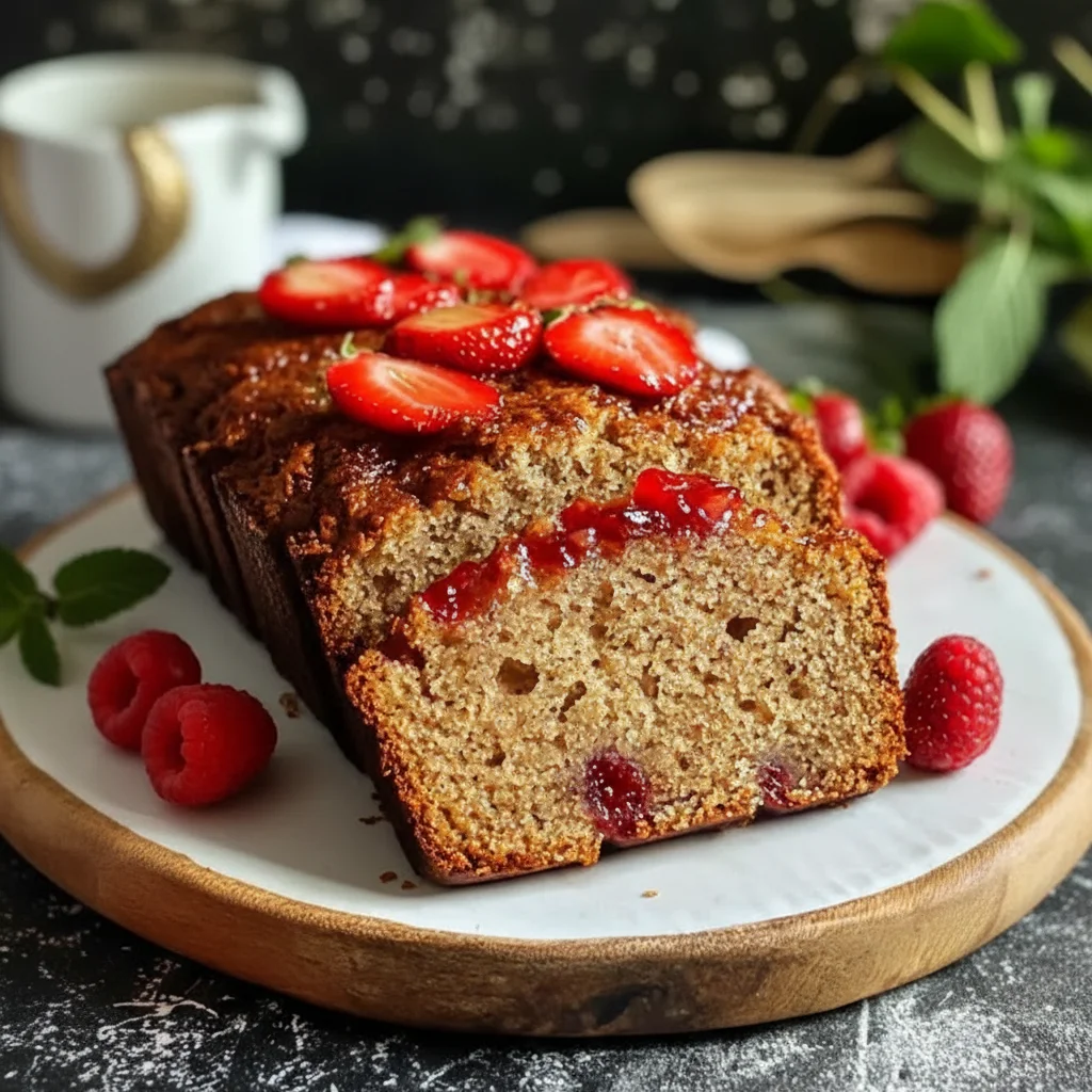 Moist Strawberry Banana Bread Recipe