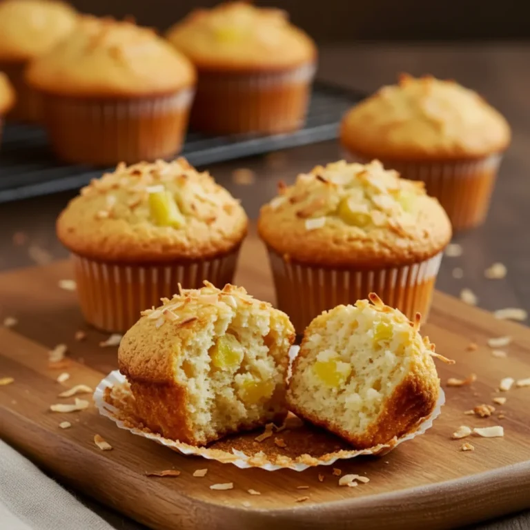 Moist Tropical Cottage Cheese Muffins