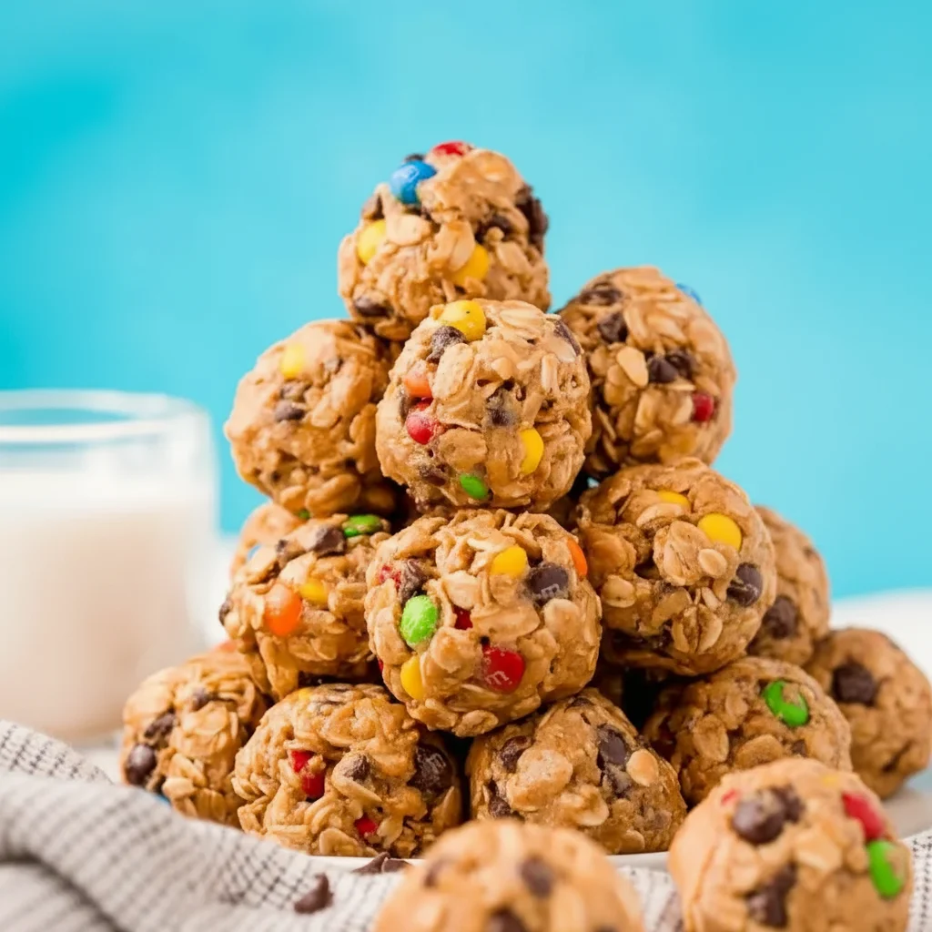 No-Bake Monster Cookie Energy Balls