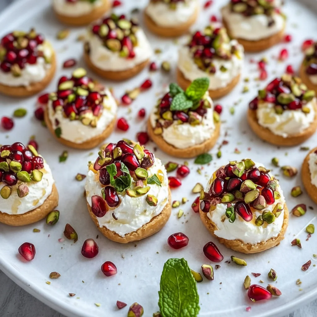 Savory Cranberry Feta Cheese Cups