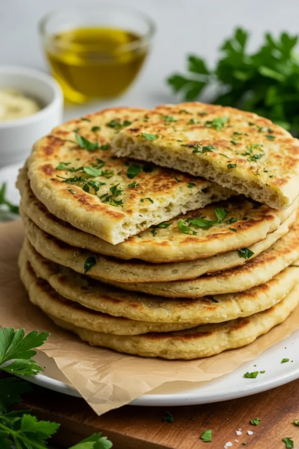 Garlic Flatbreads
