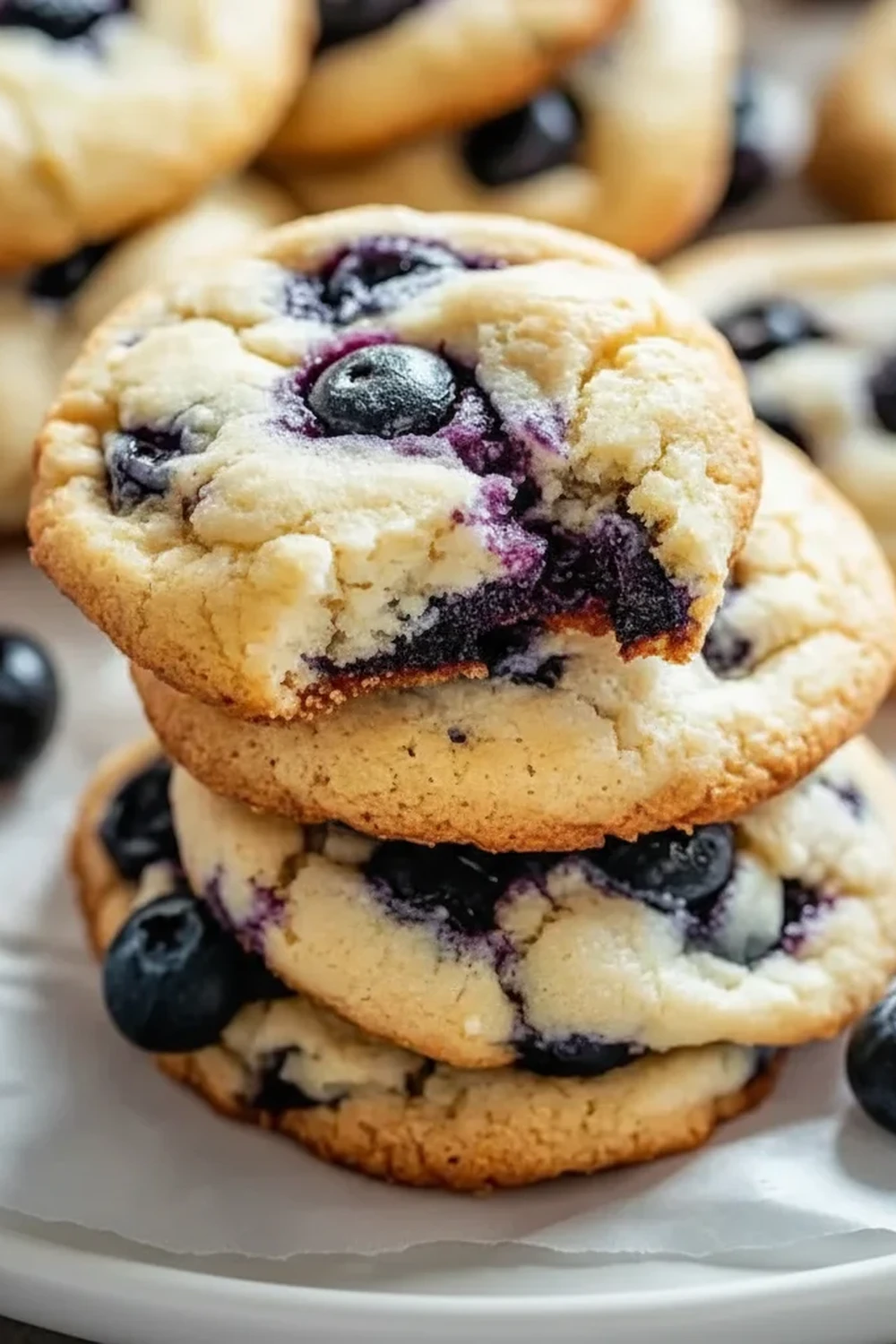 Lemon Blueberry Cookies