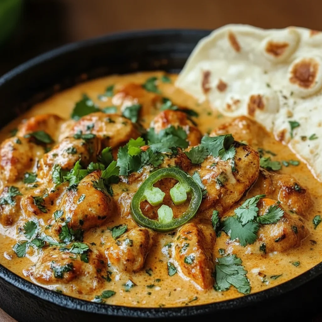 Spiced Chicken Tikka Masala Curry