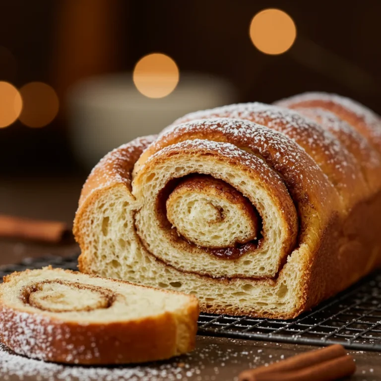 Sweet Cinnamon Swirl Donut Bread