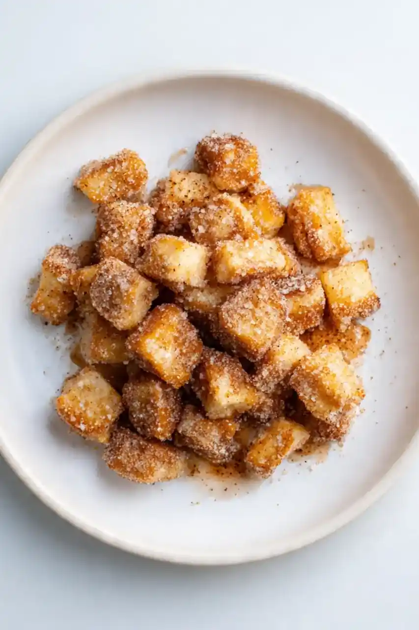 Apple Cinnamon Churro Bites