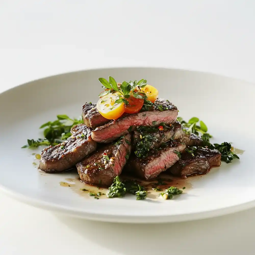Beef Steak with Garlic Butter