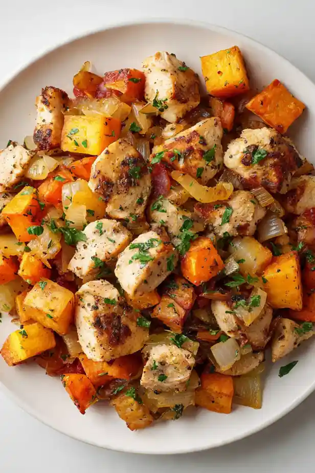 Chicken & Sweet Potato Hash