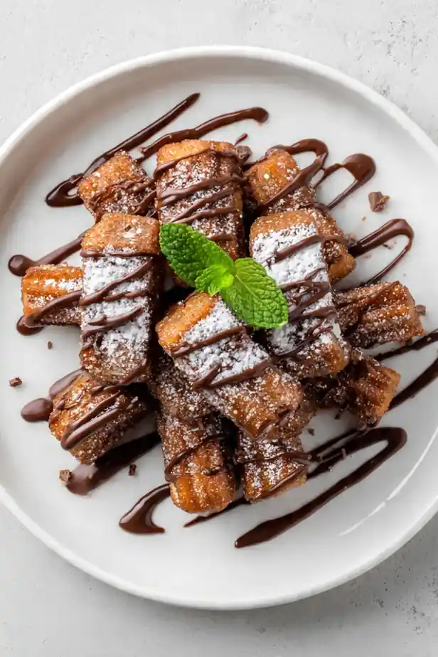 Chocolate-Infused Churro Bites