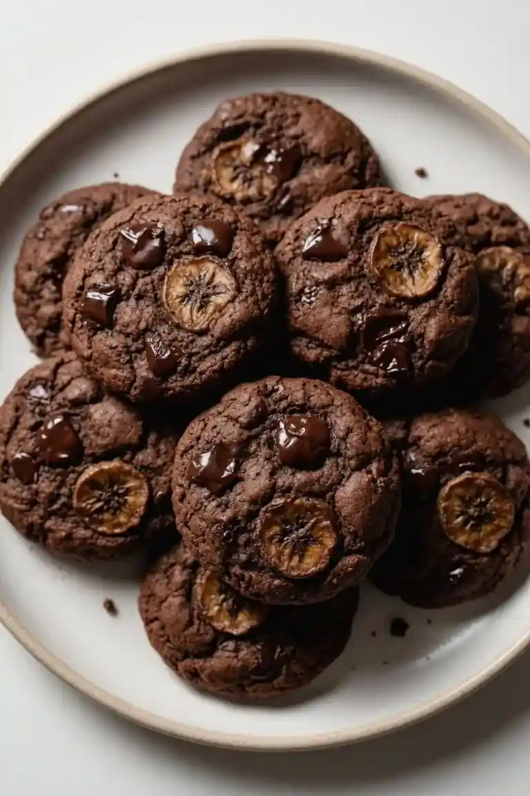 Classic Gluten-Free Chocolate Banana Cookies
