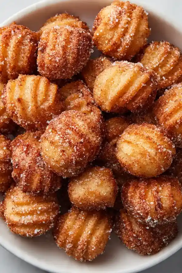 Coconut Flour Churro Bites