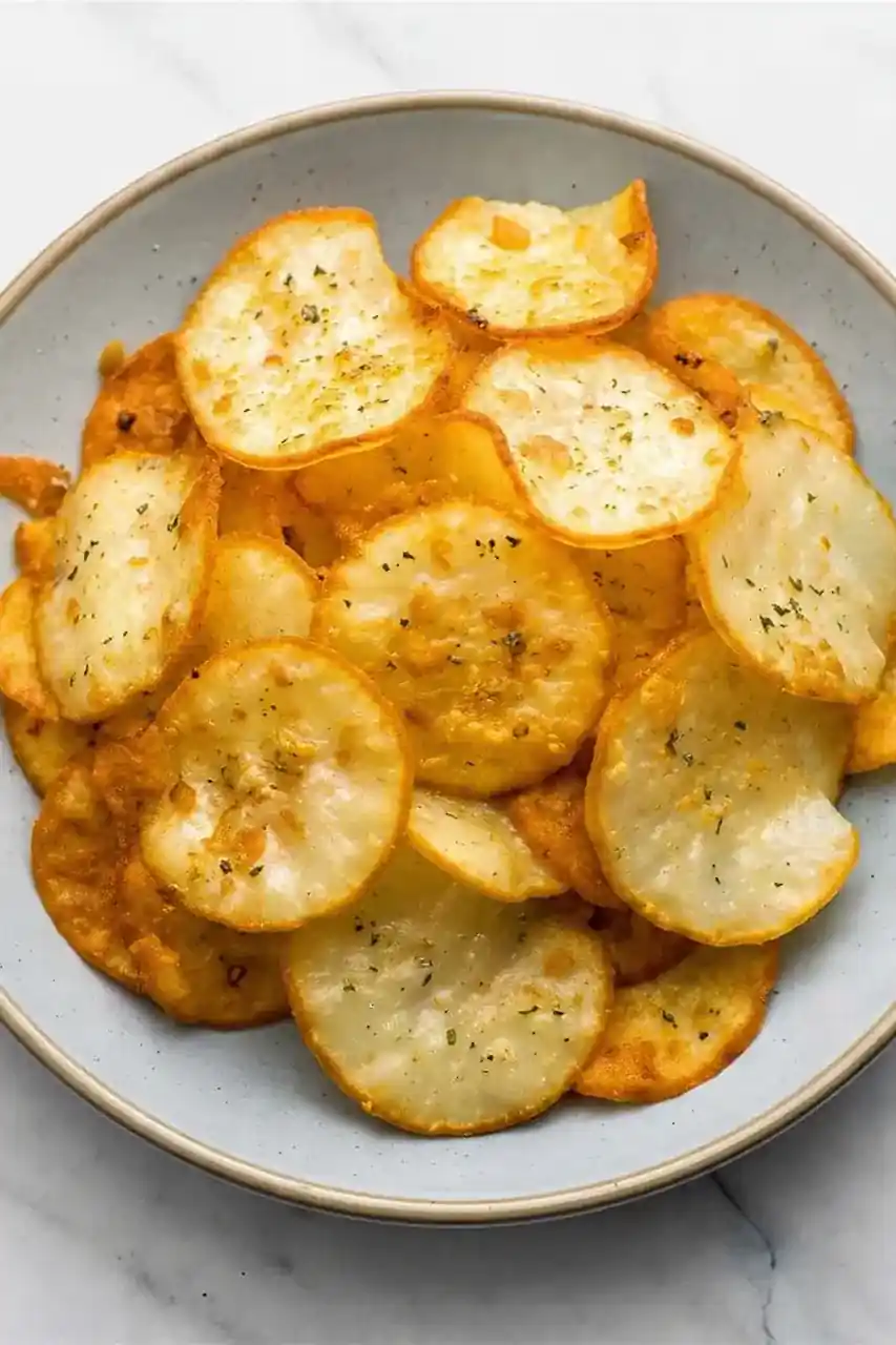 Crispy Air Fryer Radish Chips