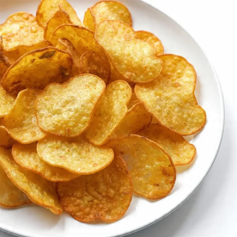 Crispy Homemade Air Fryer Potato Chips