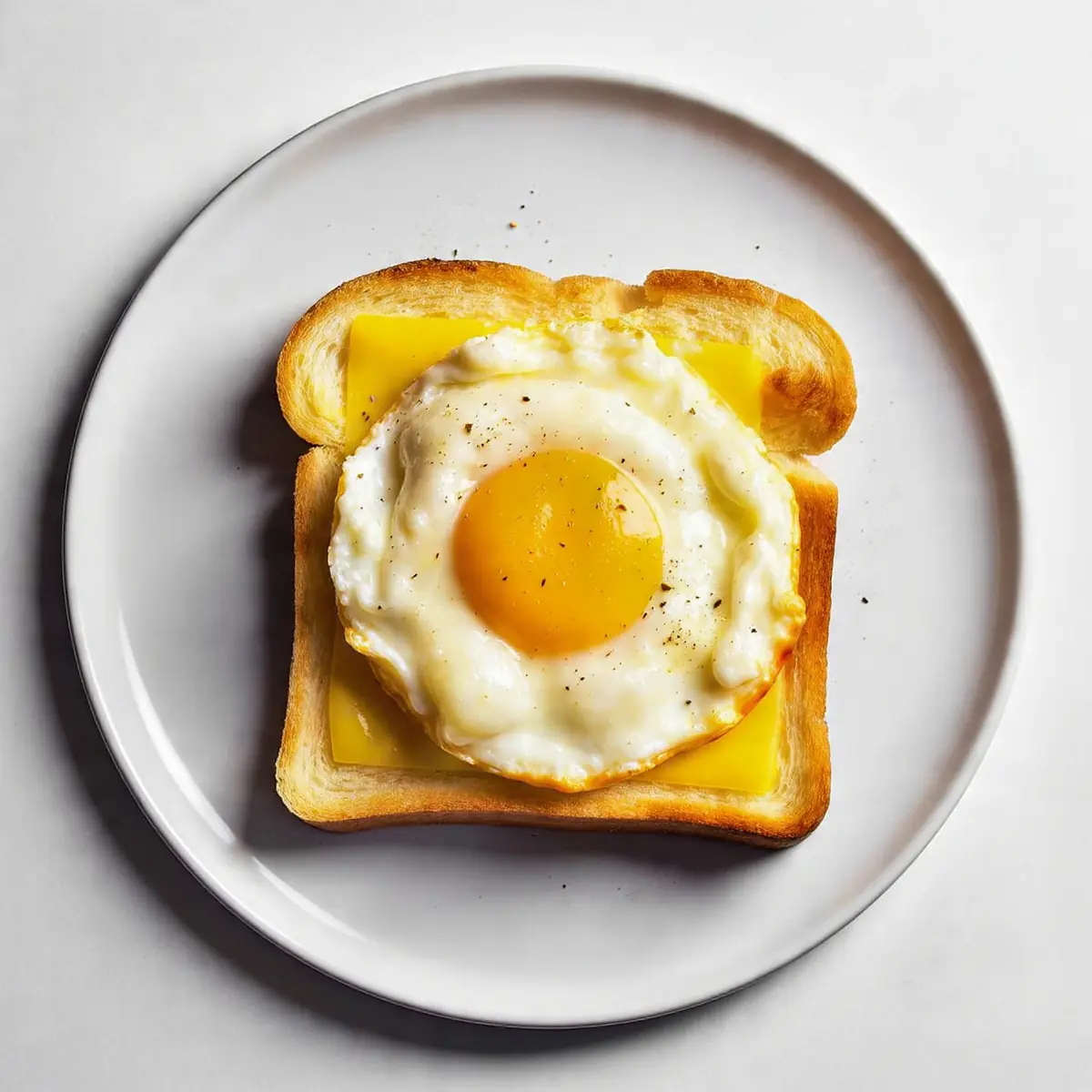 Easy 5-Minute Air Fryer Egg & Cheese Toast