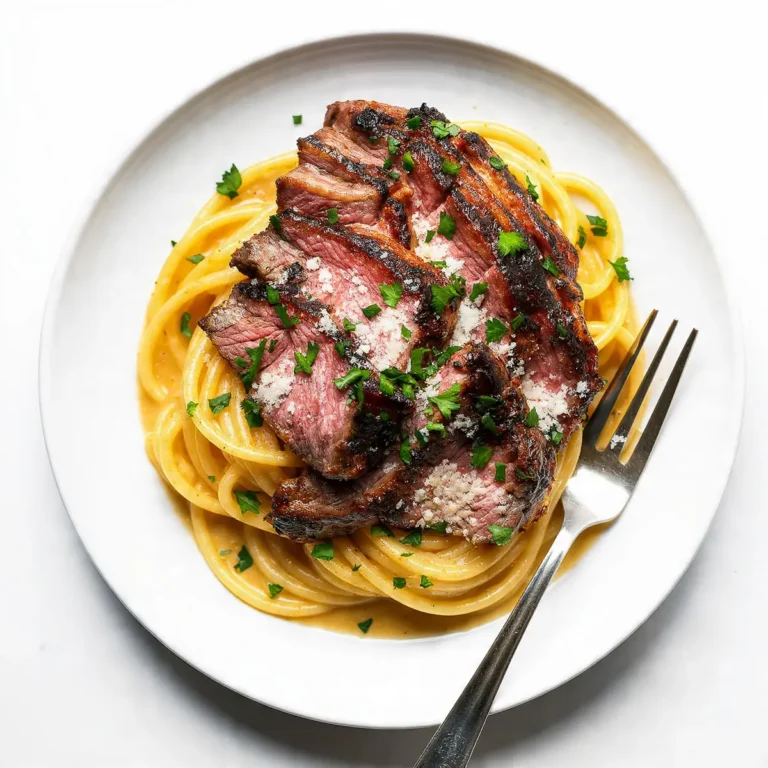 Garlic Butter Steak Pasta (Easy 30-Minute Meal)