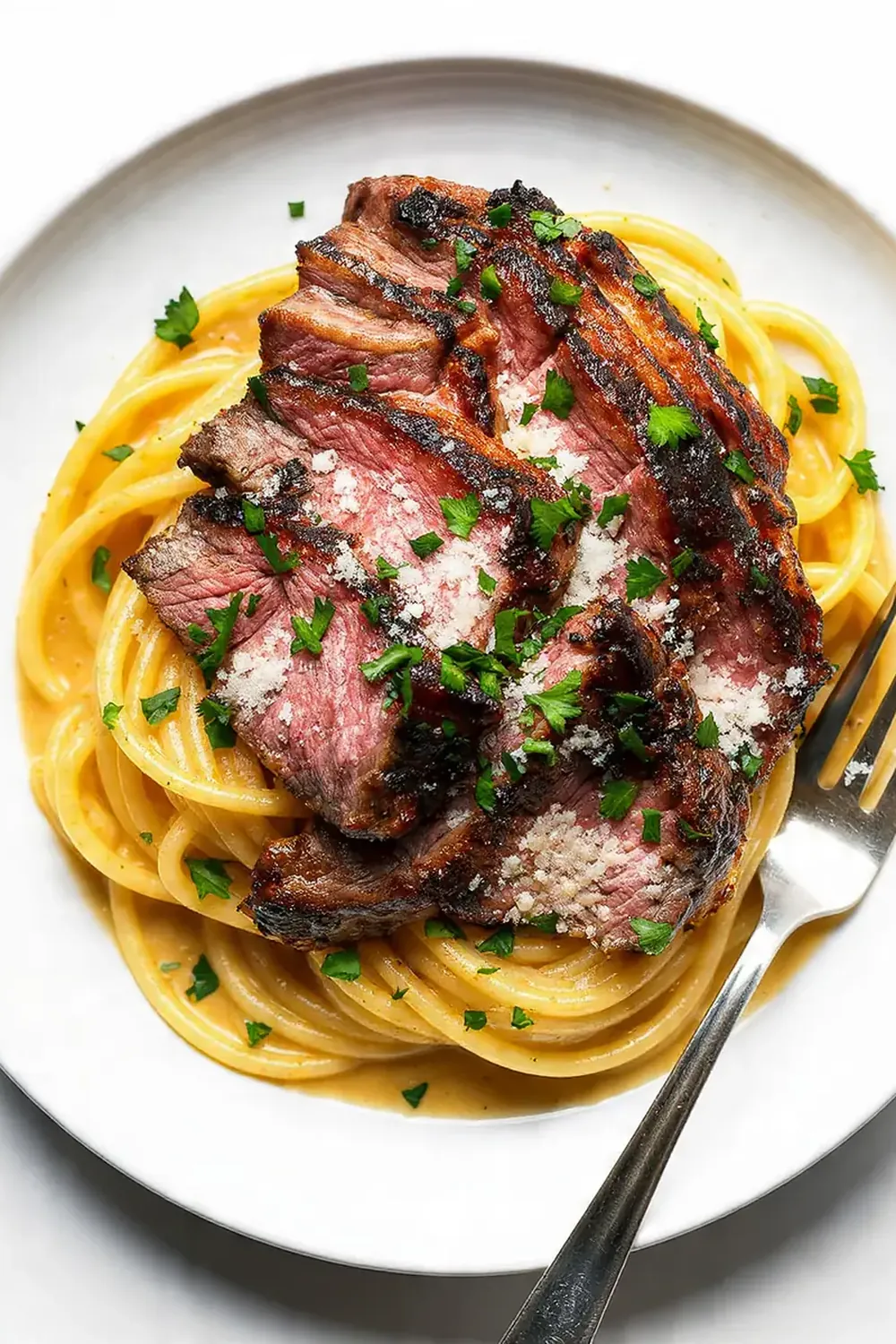 Garlic Butter Steak Pasta (Easy 30-Minute Meal)