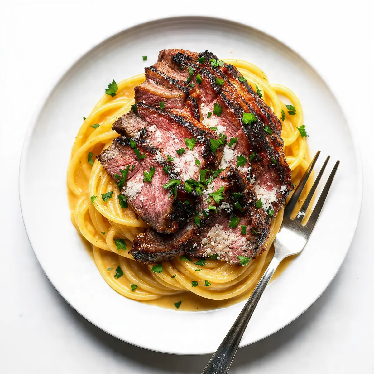 Garlic Butter Steak Pasta (Easy 30-Minute Meal)