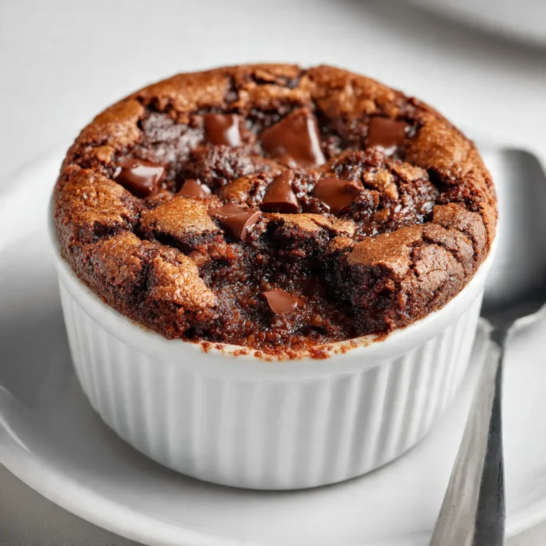 Gooey Air Fryer Brookies (Brownie & Cookie In A Ramekin)