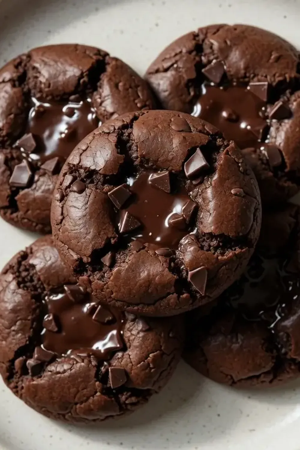 Gooey Flourless Chocolate Fudge Cookies (Gluten-Free)