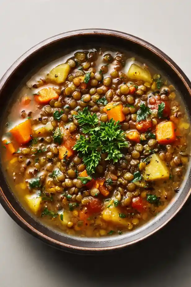 Hearty Lentil and Vegetable Soup